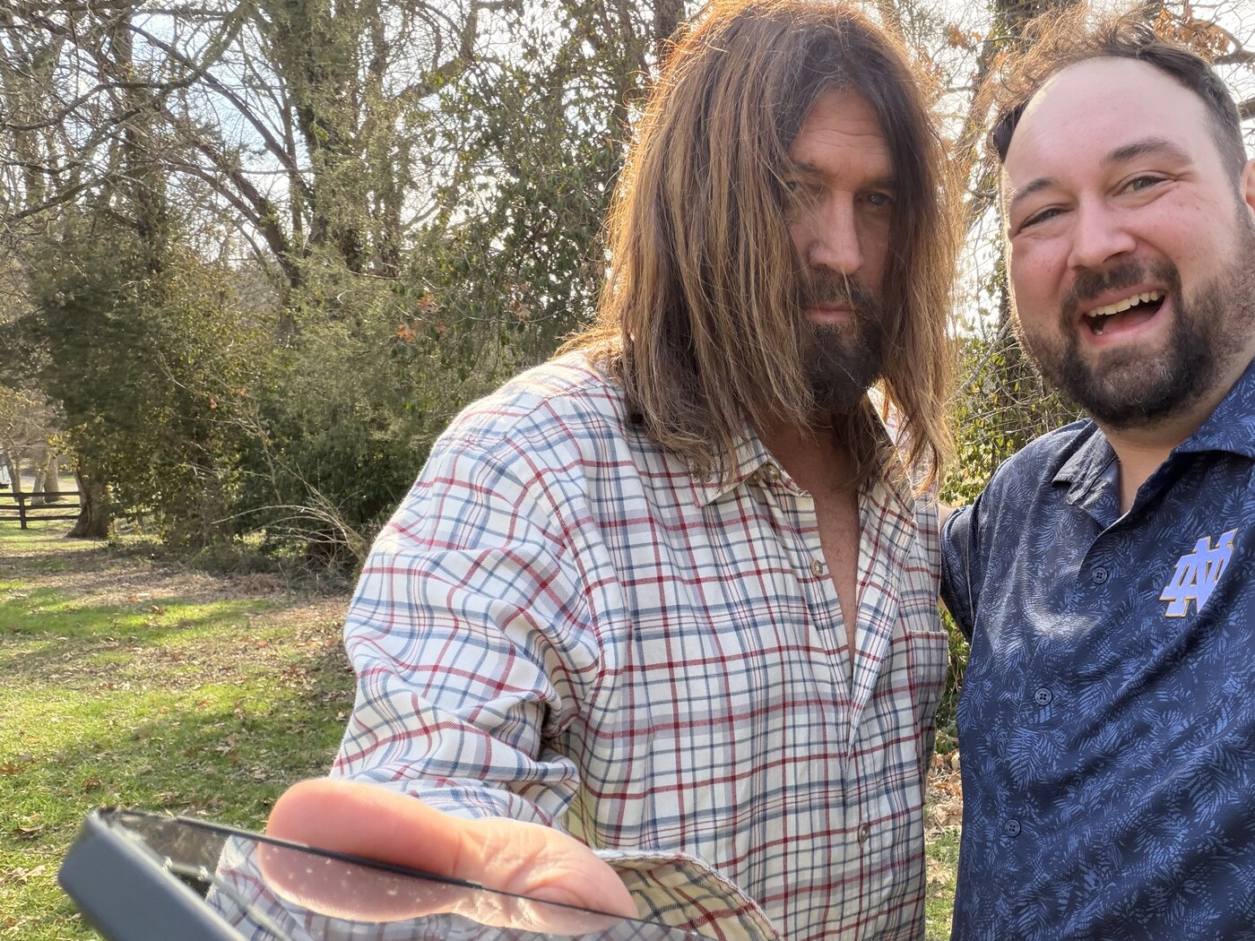 David Fitzgibbons with Billy Ray Cyrus